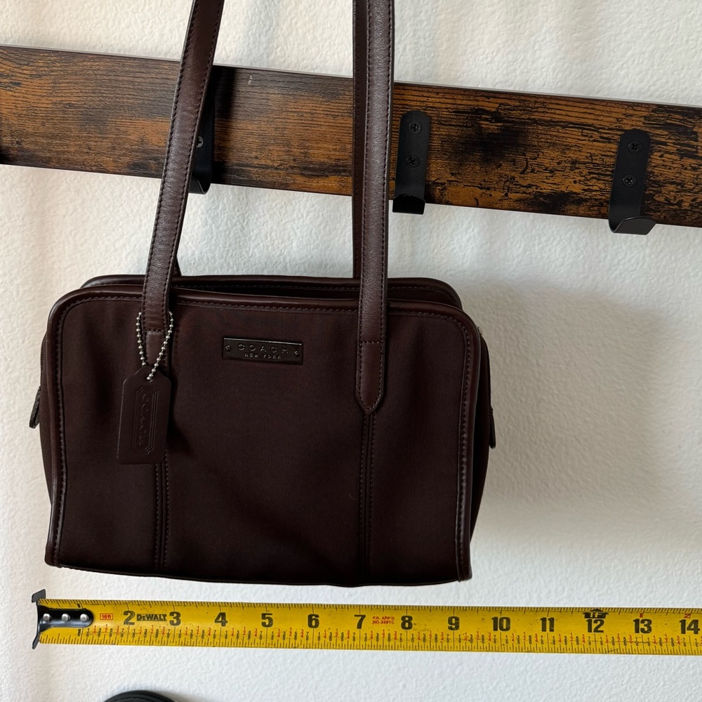 Brown coach bag - Picture 6 of 7